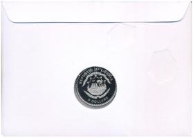 Libéria 2004. 5$ Ag "Labdarúgó Európa Bajnokság 2004 - Svájci válogatott, St. Jakob Park, Bázel...