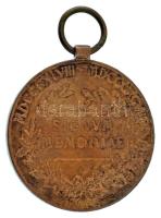 1898. "Jubileumi Emlékérem a Fegyveres Erő Számára / Signum memoriae (AVSTR)" bronz kitünt...