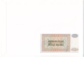 Azerbajdzsán 1992. 1M felbélyegzett borítékban, bélyegzéssel T:UNC
Azerbaijan 1992. 1 Manat in enve...