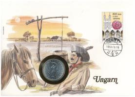 Magyarország 1980. 10Ft Ni felbélyegzett borítékon, bélyegzéssel T:UNC,AU  Hungary 1980. 10 Forint Ni in envelope with stamp C:UNC,AU