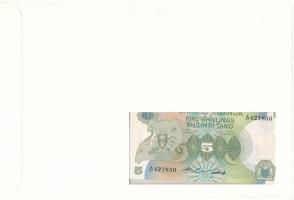 Uganda 1982. 5Sh felbélyegzett borítékban, bélyegzéssel T:UNC Uganda 1982. 5 Schilling in envelope w...