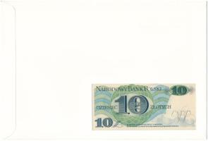 Lengyelország 1982. 10Zl felbélyegzett borítékban, bélyegzéssel T:UNC Poland 1982. 10 Zlotych in env...