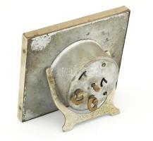 Támasztós asztali óra, mechanikus ca 1940 nem működik, m: 9,5 cm