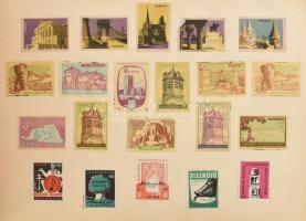 Közel 1000 darabos magyar gyufacímke gyűjtemény albumban