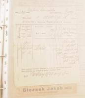 cca 1900-1940 Kb 20 db klf okmányból álló okmány gyűjtemény. személyes, családi okmányok, fotó, több...