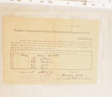 cca 1900-1940 Kb 20 db klf okmányból álló okmány gyűjtemény. személyes, családi okmányok, fotó, több...