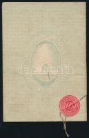 1919 Sajószentpéteri takarékpénztár betétkönyv