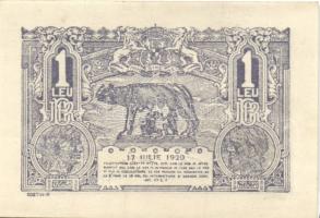 Románia 1920. 1L T:I