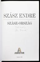 Szász Endre: Szász-Ország DEDIKÁLT példány. Bp., 2000, Amistar. (Wellprint ny.). 149,[2] p. Egészold...