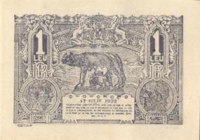 Románia 1920. 1L T:I