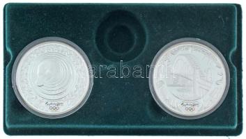 Ausztrália 2000. 5$ részben színezett Ag "XXVII. Nyári Olimpia - Sydney" (2xklf) eredeti, ...