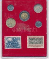 Vatikán 1993-1996. 50L-500L (5xklf) szuvenír forgalmi összeállítás bélyegekkel T:AU patina
Vatican ...