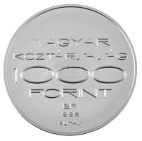 1995. 1000Ft Ag "XXVI. Nyári Olimpia - Atlanta - Vívás" kapszulában, dísztokban, tanúsítvá...