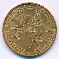 Bognár György (1944-) 1990. "MÉE - Ferencvárosi Torna Club FTC I. - 1899-1909" fényezett, ...