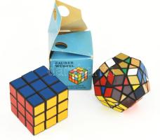 2 darab retro Rubik kocka: Bűvös kocka + 12 oldalas Cube