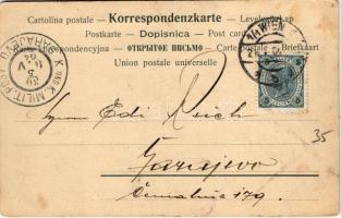 1904 S.M. Schiff "Habsburg" Osztrák-Magyar Haditengerészet Habsburg-osztályú pre-dreadnoug...