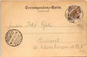 1898 (Vorläufer) Opava, Troppau; Verlag J. Feitzinger (EK)