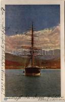 1904 Addressed to K.u.k. Kriegsmarine Korvettenkapitän Oskar Lubich von Milovan at S.M.S. Habsburg