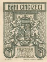 Románia/Pénzügyminisztérium 1917. 50B T:I