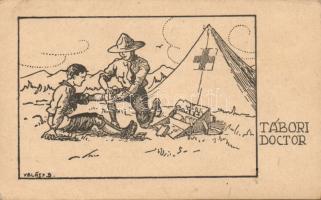 Scouts doctor K.E.G. scouting groups s: Velősy