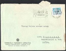 1974 Miskolc, Sallós Gábor (1924-2011) Jászai Mari-díjas színész, rendező, a Miskolci Nemzeti Színhá...