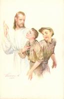 Scout with Jesus s: Márton L.