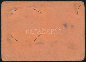 1944 Bp., Polefkó Béla játékkészítő fényképes munkaszolgálatos igazolványa, M. kir. I/1. sz. honi ép...