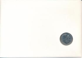 Belgium 1974. 10Fr érmés, bélyeges borítékon, alkalmi bélyegzővel T:UNC Belgium 1974. 10 Francs in c...