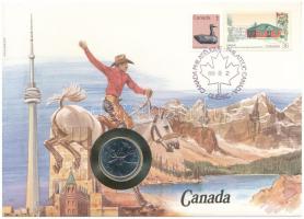 Kanada 1987. 25c felbélyegzett borítékban, bélyegzéssel T:UNC Canada 1987. 25 Cents in envelope with stamp and cancellation C:UNC