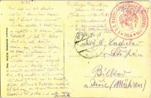 1914 SMS MONARCH Osztrák-Magyar Haditengerészet Monarch-osztályú partvédő páncélosa / K.u.K. Kriegsm...