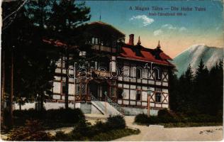 Alsótátrafüred, Tátrafüred, Unter-Schmecks, Dolny Smokovec (Magas-Tátra, Vysoké Tatry); villa (EB)