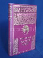 Tucci, G(iuseppe) - Ghersi, E[manuele]:  Kincses Tibet. Az 1933. évi Tucci-féle nyugat-tibeti tudományos kutatóút krónikája. Fordította Révay József. 62 képpel.  Budapest, [1936]. Franklin-Társulat Magyar Irodalmi Intézet és Könyvnyomda. 181 + [3] p. + 28 t. (kétoldalas). Egyetlen magyar kiadás.  Beszámoló Giuseppe Tucci (1894-1984) olasz orientalista, tibetológus 1933. évi nyugat-tibeti kutatóútjáról.  (A Magyar Földrajzi Társaság könyvtára.)  Díszesen aranyozott, festett kiadói egészvászon kötésben. Szép példány.