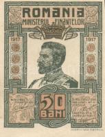Románia/Pénzügyminisztérium 1917. 50B T:I
