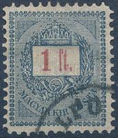 1888 1Ft sztereotip sarokbélyegzéssel (10.000)