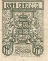 Románia/Pénzügyminisztérium 1917. 50B (2x) T:II