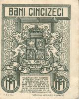 Románia/Pénzügyminisztérium 1917. 50B (2x) T:II