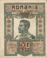 Románia/Pénzügyminisztérium 1917. 50B (2x) T:II