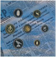 2006. 1Ft-100Ft (7xklf) "1956-os forradalom" forgalmi sor szettben T:PP patina, belső tok ...