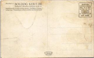 Budapest XIV. Boldog Kert vendéglő, belsőkert, előkert, terasz Halasmedence, étterem belső. Erzsébet...