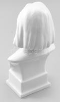 Herendi Liszt büszt. Jelzett, hibátlan, m: 23,5 cm