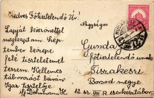 1929 Lillafüred (Miskolc), Palotaszálló, evezős csónak. photo