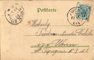 1901 Zur siebzigjährigen Geburtstags-Feier / Emléklap Ferenc József 70. születésnapja alkalmából / 7...