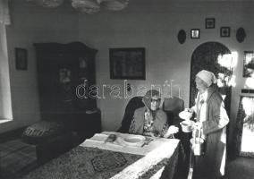 cca 1979 Ludmila Duskova prágai fotóművész pecséttel jelzett, vintage fotóművészeti alkotásai (Szoci...