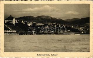 1940 Balatongyörök, villasor (EB)