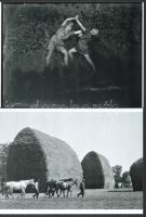 Kerny István (1879-1963) budapesti fotóművész hagyatékából 4 db modern nagyítás, különféle témákról,...