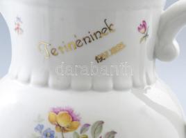 Kispest vizeskancsó. Jelzett, kopással, m: 22,5 cm