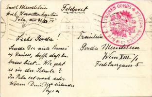 1914 Pola, Pula; K.u.K. Kriegsmarine Marine-Kasino. Restauration / Osztrák-magyar haditengerészeti k...