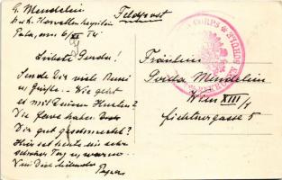 1914 Pola, Pula; K.u.K. Kriegsmarine Marine-Kasino. Lesesaal/ Osztrák-magyar haditengerészeti kaszin...