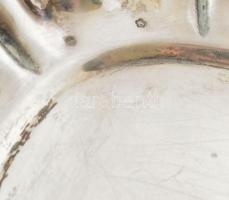 Ezüst (Ag) kínáló, jelzett, nettó: 333g