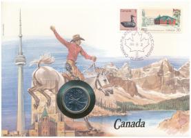 Kanada 1987. 25c felbélyegzett borítékban, bélyegzéssel T:UNC Canada 1987. 25 Cents in envelope with stamp and cancellation C:UNC